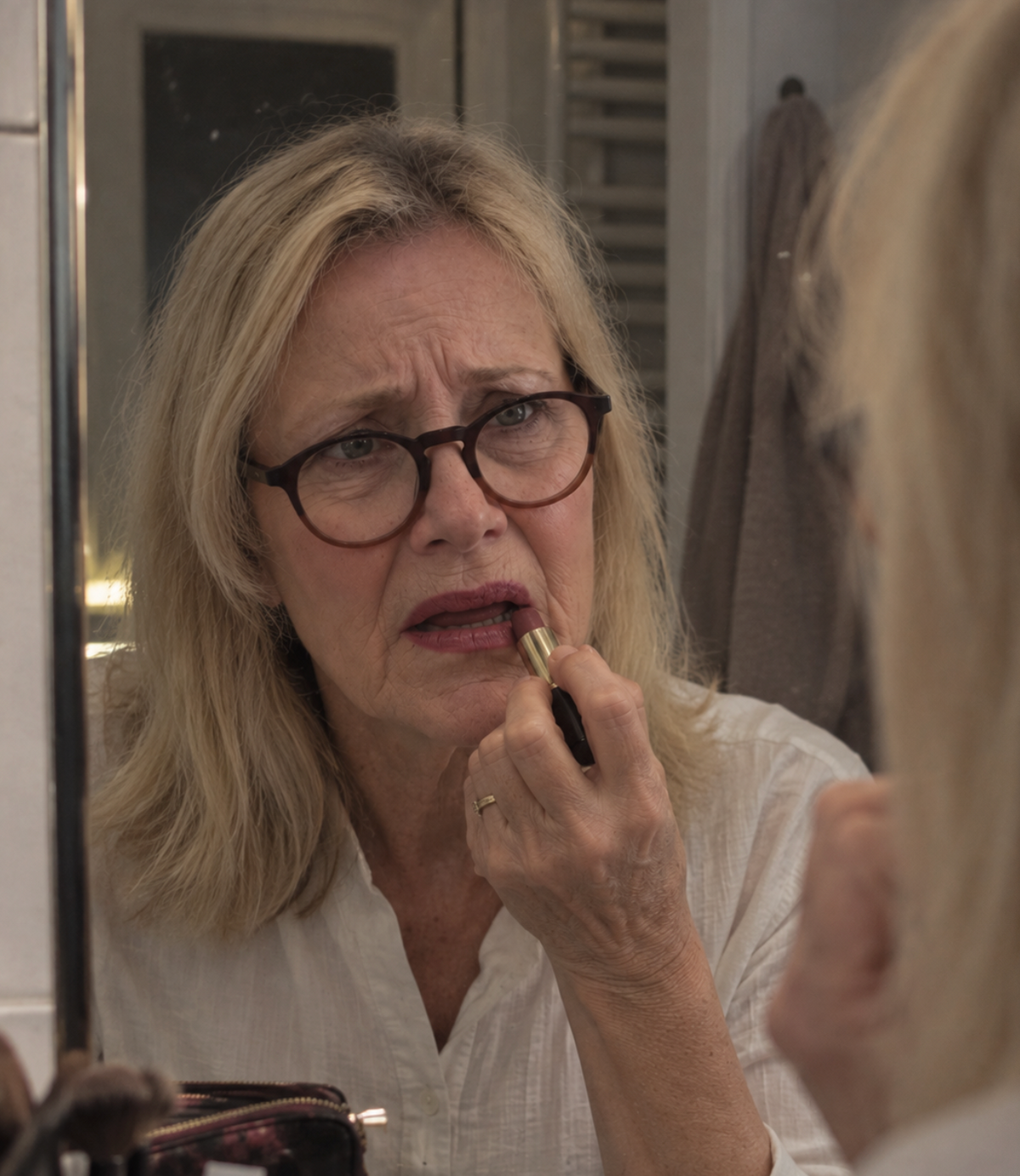 4. WHY YOU CHECK YOUR LIPSTICK 20 TIMES A DAY, AND CAN'T STOP