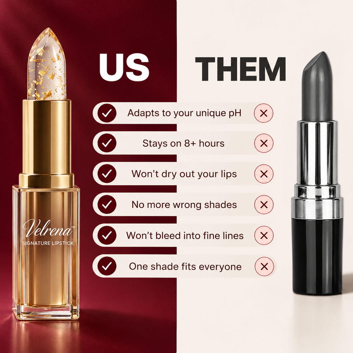 Velrena pH Glow Lipstick