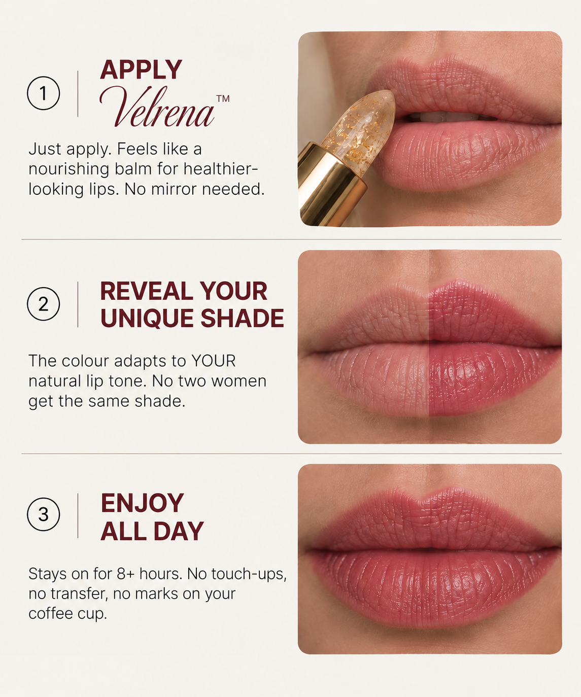 Velrena pH Glow Lipstick