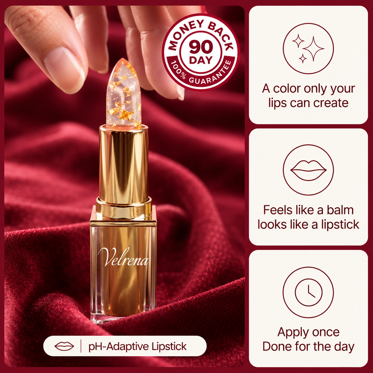 Velrena pH Glow Lipstick