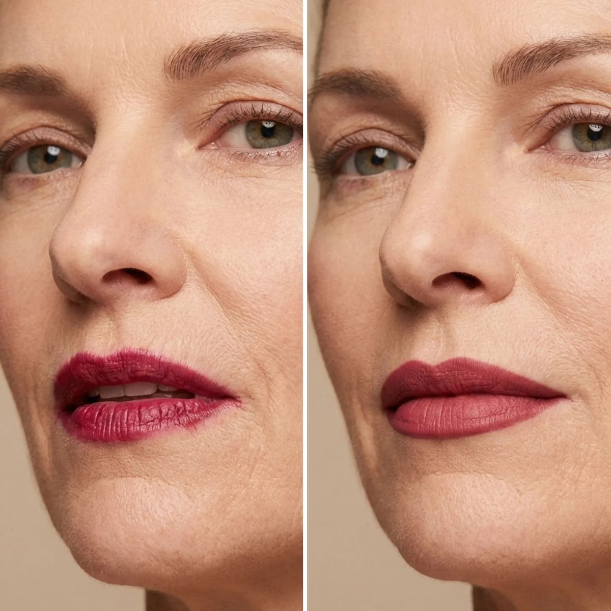 1. WHY LIPSTICK BLEEDS INTO YOUR FINE LINES AFTER 50